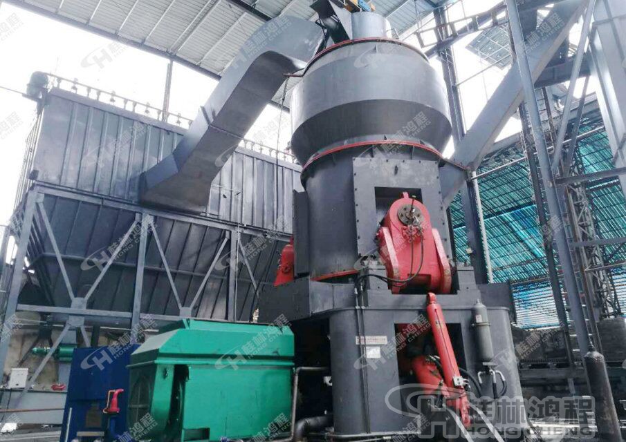 水泥立磨，立磨，立磨機(jī)，客戶現(xiàn)場，桂林鴻程磨粉機(jī)