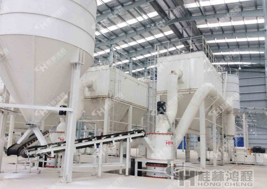HCH1395超細環(huán)輥磨粉機，白云石磨粉機